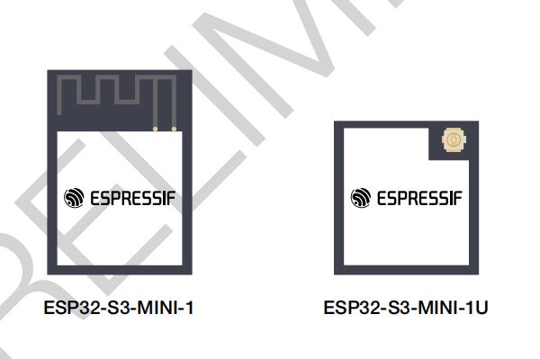 物聯(lián)網(wǎng)無(wú)線模組ESP32-S3-MINI-1/ESP32-S3-MINI-1U